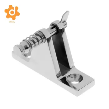 1 Piece 316 Stainless Steel Boat Canopy Cover Deck Hinge Mount Fitting Hardware 90 Degree High polished surface
1 Piece 316 Stainless Steel Boat Canopy Cover Deck Hinge Mount Fitting Hardware 90 Degree High polished surface