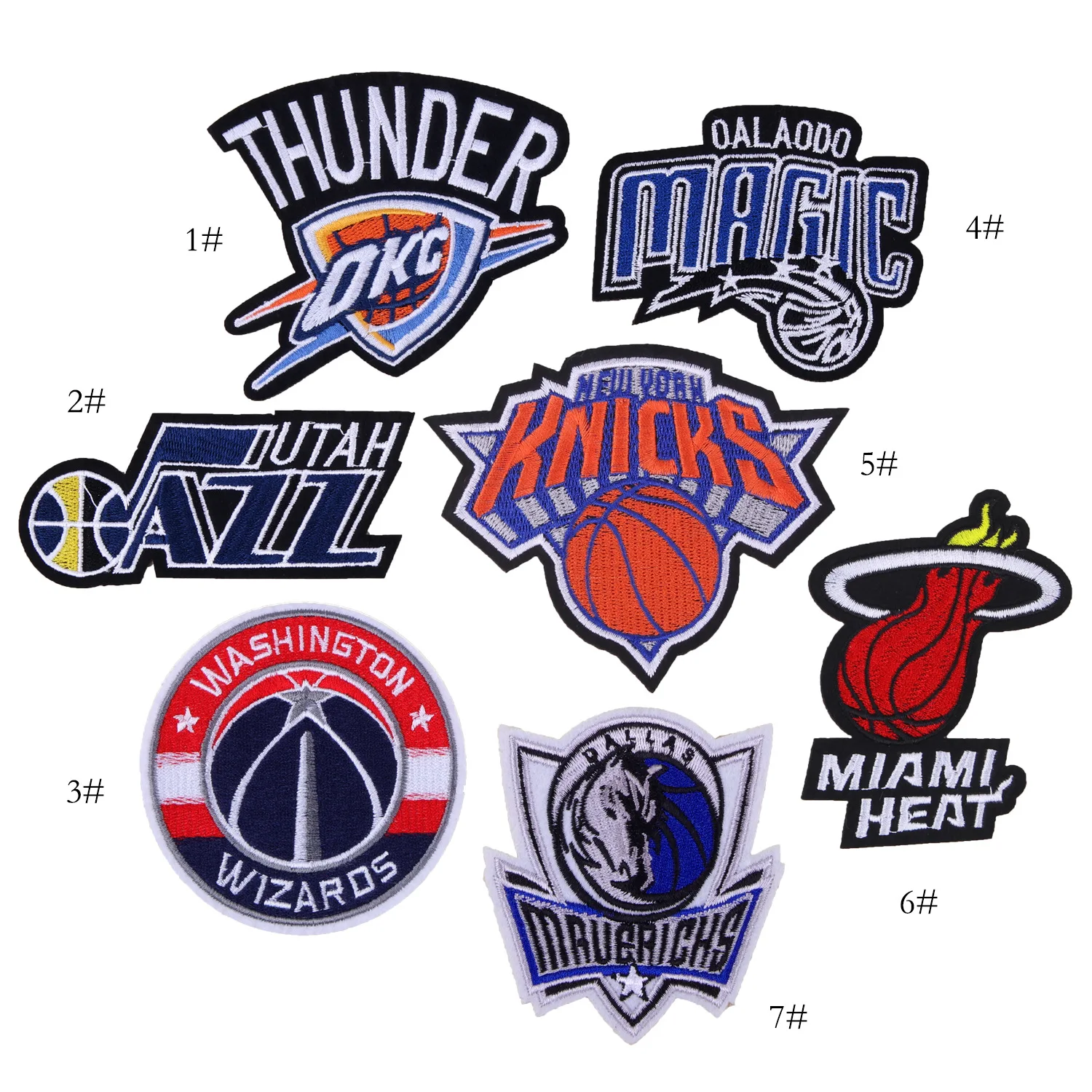 GUGUTREE embroidery basketball patches team patches badges applique patches for clothing JW-143
GUGUTREE embroidery basketball patches team patches badges applique patches for clothing JW-143
