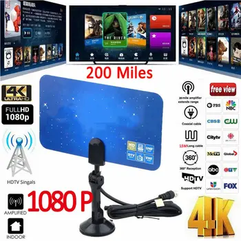 Hot 2019 HD1080p Antenna TV Digital HD Skywire 4K 200 Mile Range Antena Digital Indoor
Hot 2019 HD1080p Antenna TV Digital HD Skywire 4K 200 Mile Range Antena Digital Indoor