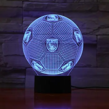 AW-873 Football Soccer Team Logo 3D LED Lamp 7 Colors Changing Remote Touch Control USB Gift Epacket Fast Dropshipping Service
AW-873 Football Soccer Team Logo 3D LED Lamp 7 Colors Changing Remote Touch Control USB Gift Epacket Fast Dropshipping Service