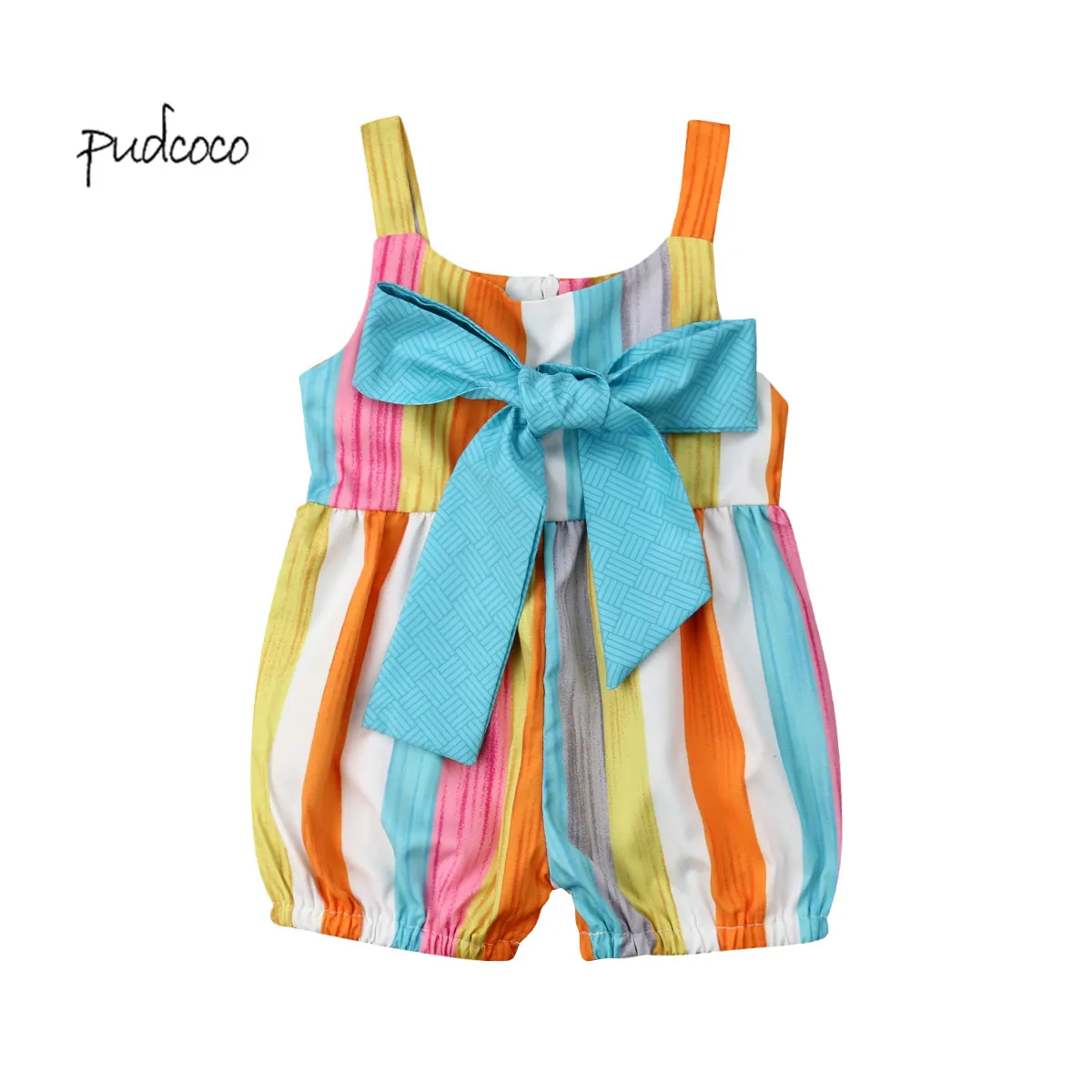 Pudcoco New Brand Summer Newborn Kids Baby Girls Stripe Strap Bow Knot Bodysuit Outfits
Pudcoco New Brand Summer Newborn Kids Baby Girls Stripe Strap Bow Knot Bodysuit Outfits