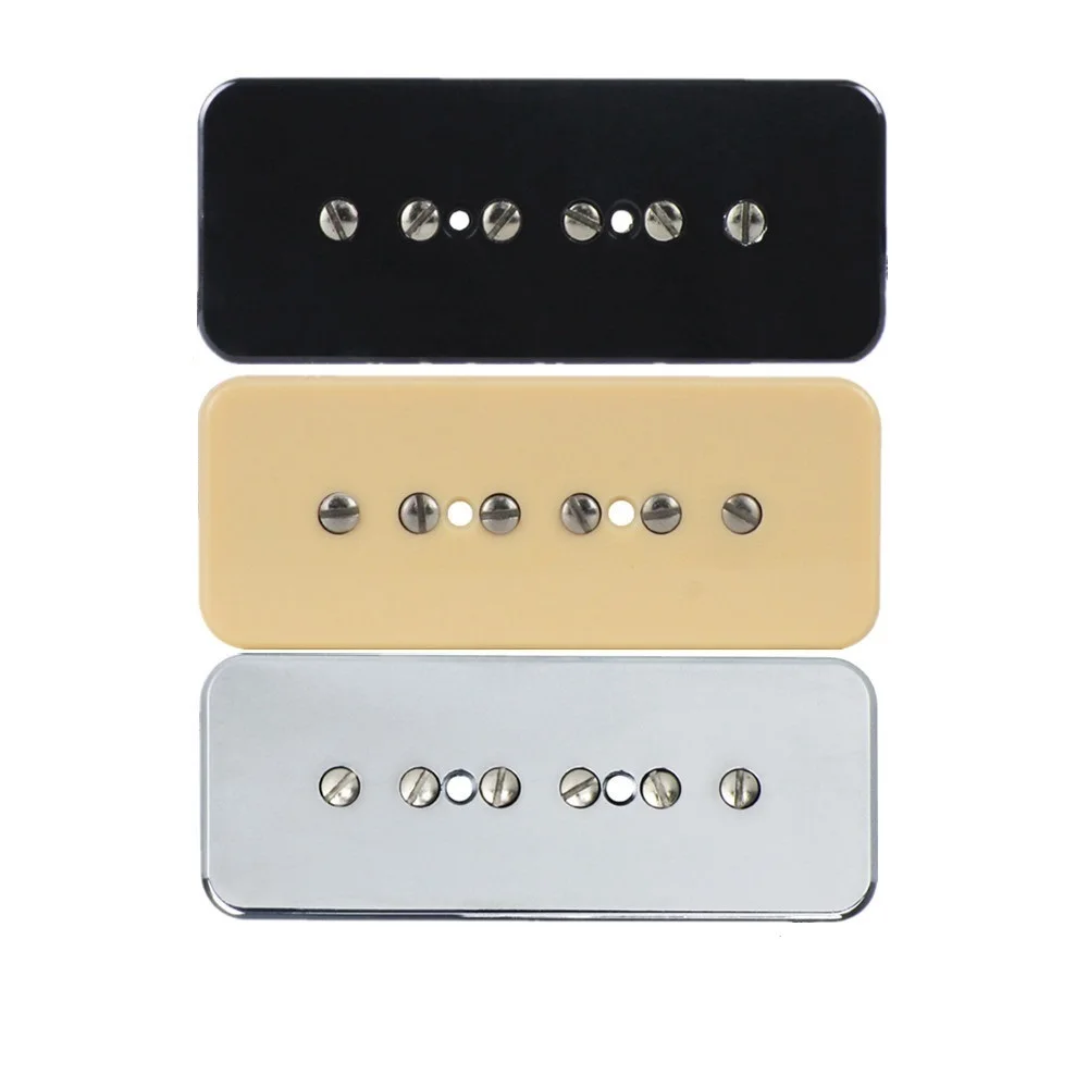 FLEOR 1PCS Vintage Alnico 5 Soapbar P 90 P90 Guitar Pickup Neck or Bridge Pickup Guitar Accessories,Silver/Black/Cream Choose
FLEOR 1PCS Vintage Alnico 5 Soapbar P 90 P90 Guitar Pickup Neck or Bridge Pickup Guitar Accessories,Silver/Black/Cream Choose