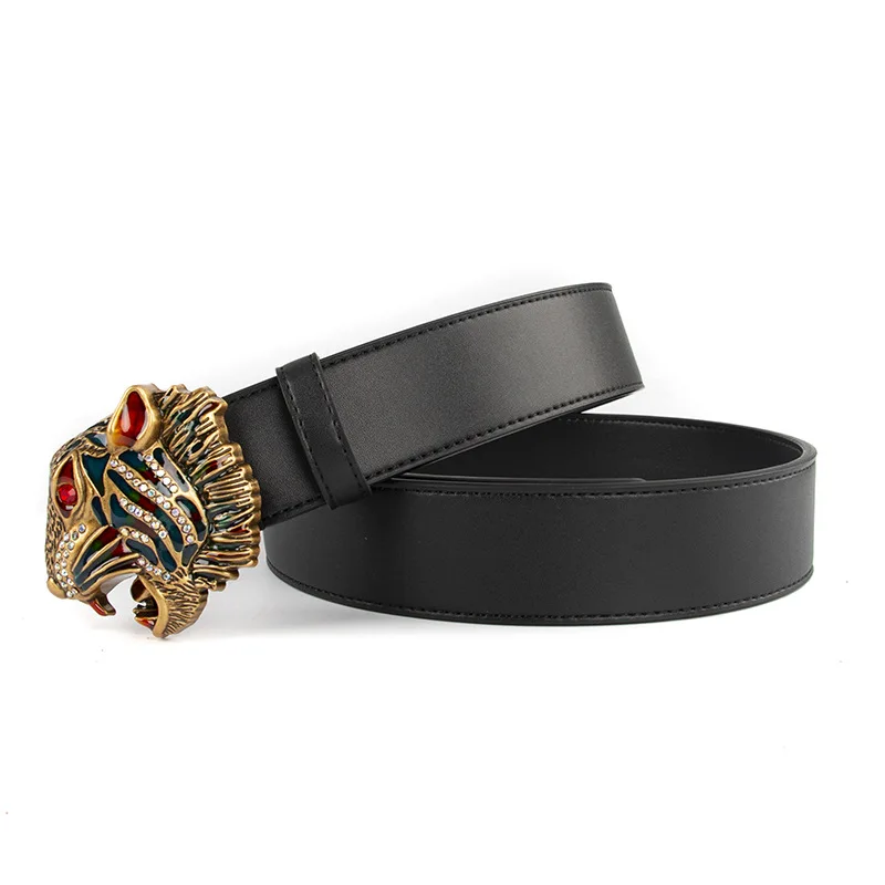 Luxury Brand Women Fashion Leather Belt Alloy Tiger Buckle Mens Belts Luxury Designer Belts Women High Quality Waist Chain Belt
Luxury Brand Women Fashion Leather Belt Alloy Tiger Buckle Mens Belts Luxury Designer Belts Women High Quality Waist Chain Belt