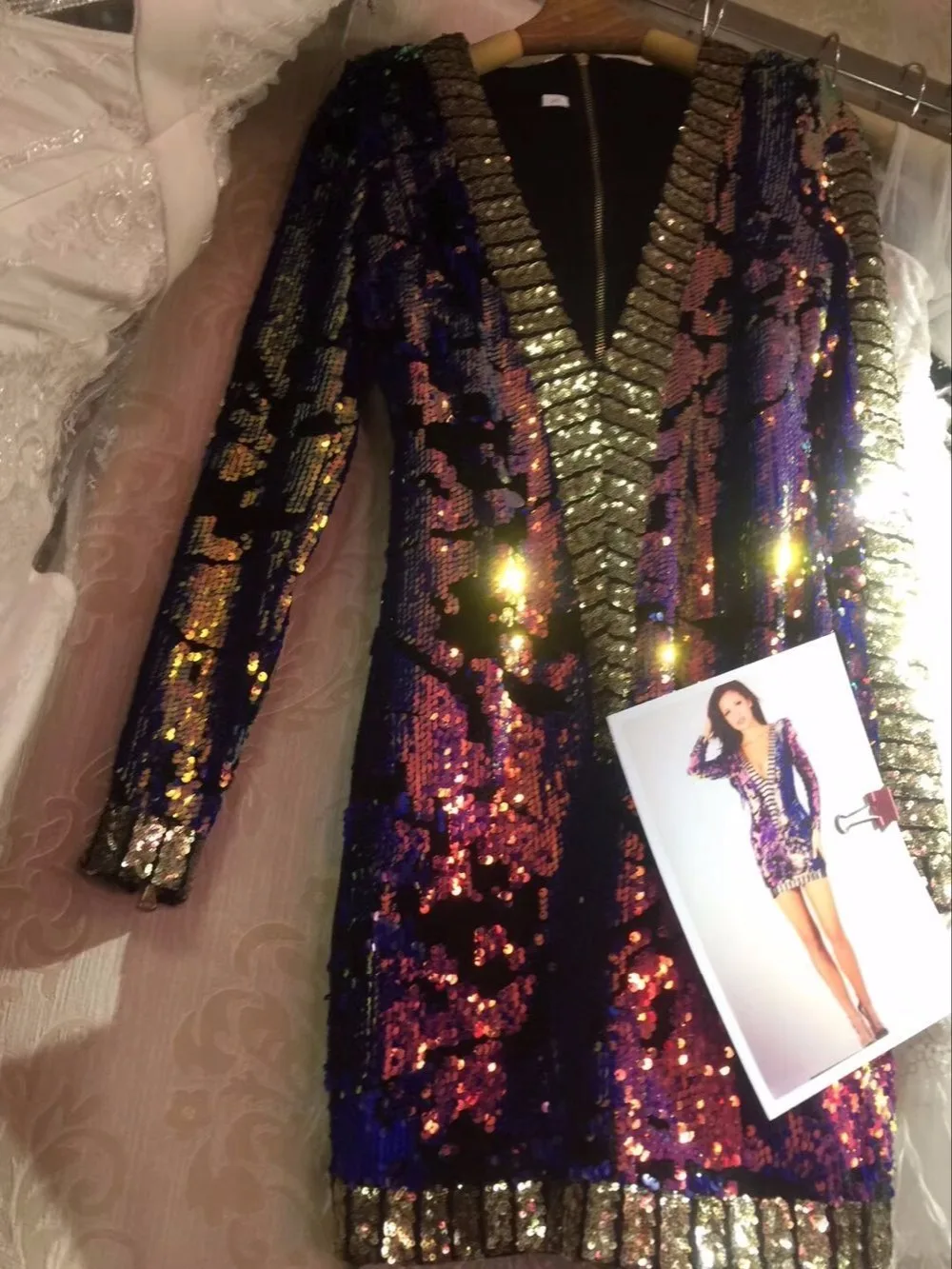 3 Colors Sexy Fashion Women Long Sleeve Dress With Bright Colorful Bodycon Dress Evening Party Dress
3 Colors Sexy Fashion Women Long Sleeve Dress With Bright Colorful Bodycon Dress Evening Party Dress