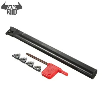 DANIU SNR0016Q16 16x180mm Lathe Turning Tool Holder With 4pcs 16IR AG60 Inserts Boring bar Internal Threading Cutting Tool
DANIU SNR0016Q16 16x180mm Lathe Turning Tool Holder With 4pcs 16IR AG60 Inserts Boring bar Internal Threading Cutting Tool