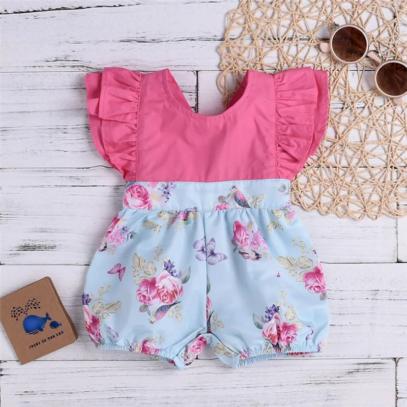 Ruffles Floral Print Rompers For Baby girl Clothes One Pieces Outfits ropa de bebe costume baby Romper
Ruffles Floral Print Rompers For Baby girl Clothes One Pieces Outfits ropa de bebe costume baby Romper