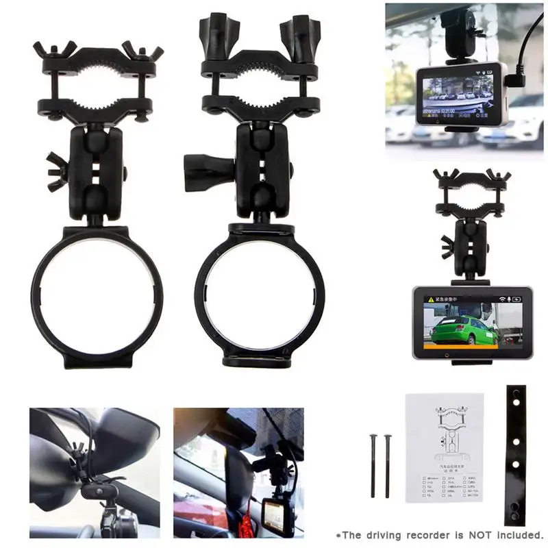 Car Rearview Mirror DVR Camera Holder Auto Driving Video Recorder Bracket Holder For 360 J501C Dash Cam DVRs Mount Holder
Car Rearview Mirror DVR Camera Holder Auto Driving Video Recorder Bracket Holder For 360 J501C Dash Cam DVRs Mount Holder