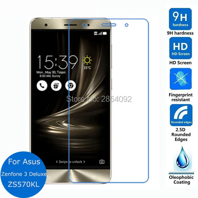 Закаленное стекло 9H для Asus Zenfone 3 Deluxe ZS570KL Оригинальная защитная пленка Защита
