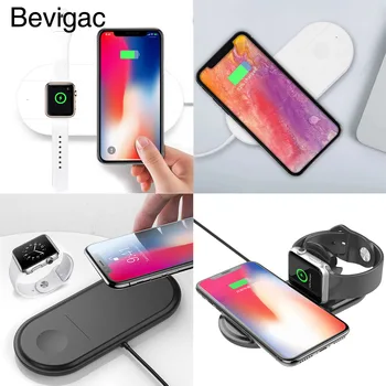Besegad 2 in 1 Fast Wireless Charging Pad Stand Station Holder for Apple Watch iwatch iPhone 8 X 7 6S Plus Galaxy S8 S8 Plus
Besegad 2 in 1 Fast Wireless Charging Pad Stand Station Holder for Apple Watch iwatch iPhone 8 X 7 6S Plus Galaxy S8 S8 Plus