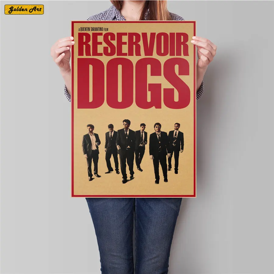 Reservoir Dogs Vintage movie poster retro art painting antique print picture wall sticker bar pub cafe home 45.5x31.5cm
Reservoir Dogs Vintage movie poster retro art painting antique print picture wall sticker bar pub cafe home 45.5x31.5cm