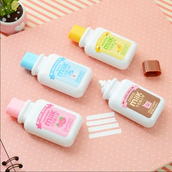 12 Pcs/Lot Milk Bottle Correction Tapes Kawaii Stationery Office Accessories School Supply Material Escolar Papeleria
12 Pcs/Lot Milk Bottle Correction Tapes Kawaii Stationery Office Accessories School Supply Material Escolar Papeleria