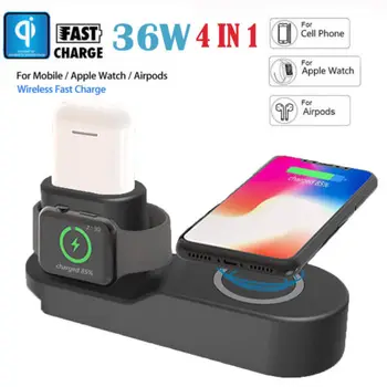 4 In1 Qi Wireless Charger Pad Charging Station For Apple Watch iPhone X Airpods Battery Storage Boxes
4 In1 Qi Wireless Charger Pad Charging Station For Apple Watch iPhone X Airpods Battery Storage Boxes