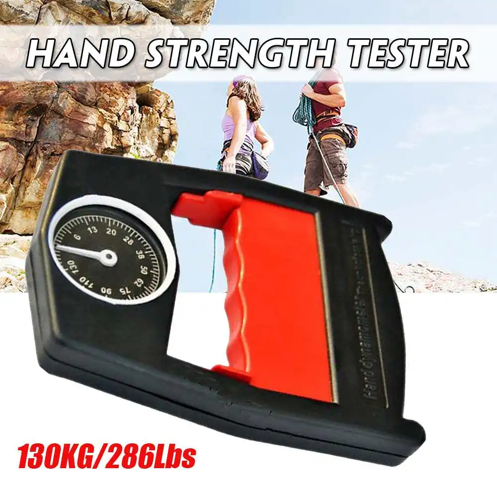 130KG/286Lbs Hand Pressure Gauge Dynamometer Grip Power Strength Meter Pressure Capacity Force Gauge
130KG/286Lbs Hand Pressure Gauge Dynamometer Grip Power Strength Meter Pressure Capacity Force Gauge