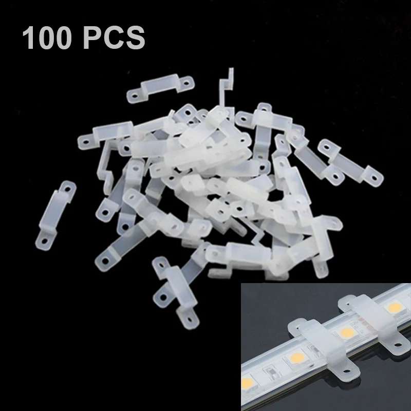 100X Silicone Fixing Clips 10/14/17mm Lot 3528 5050 Mount LED Strip Light RGB Bracket Holders Plastic wholesale waterproof
100X Silicone Fixing Clips 10/14/17mm Lot 3528 5050 Mount LED Strip Light RGB Bracket Holders Plastic wholesale waterproof