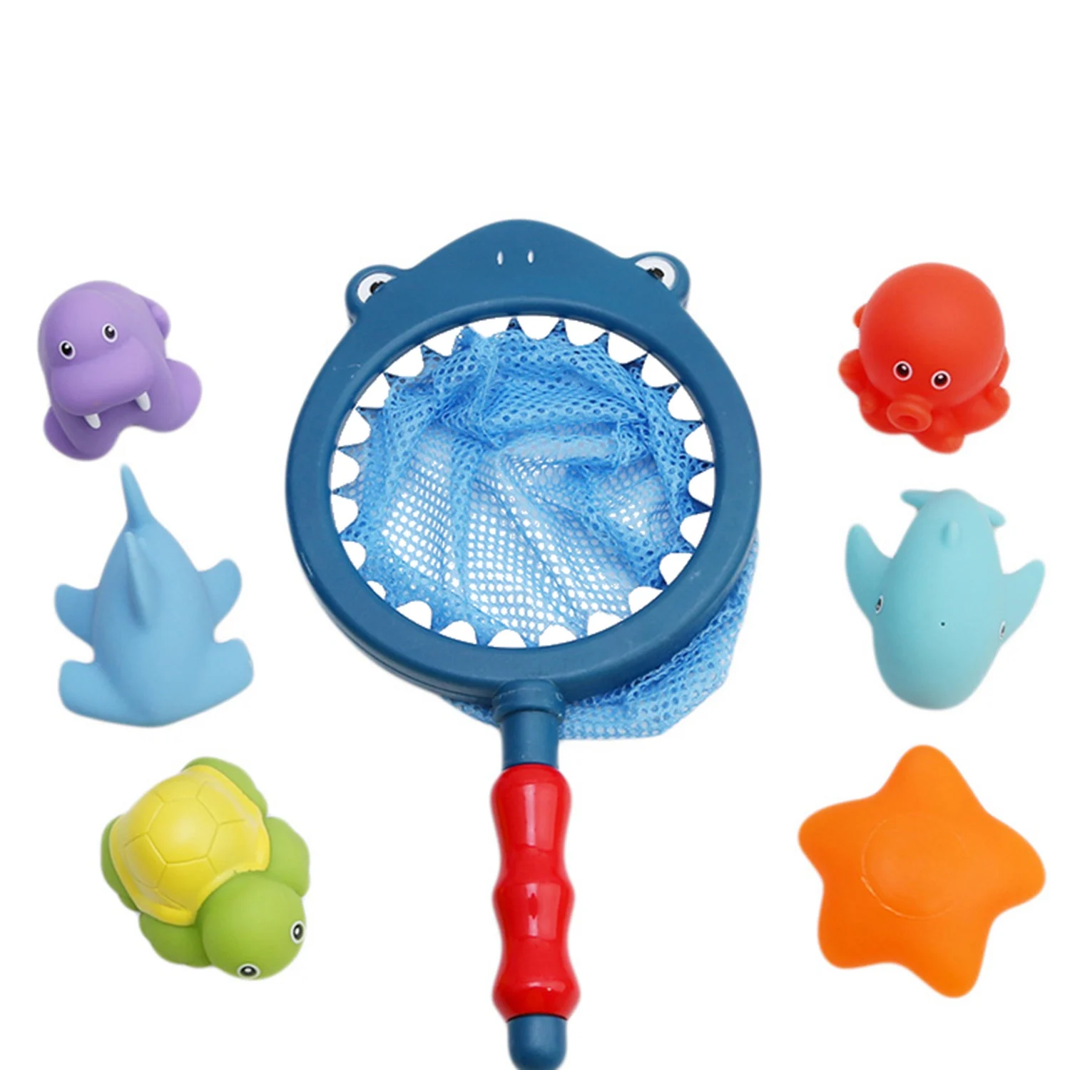 7Pcs/Sets Fishing Toys Network Bag Pick Up Duck&Fish Kids Toy Swimming Classes Summer Play Water Bath Doll Water Spray Bath To
7Pcs/Sets Fishing Toys Network Bag Pick Up Duck&Fish Kids Toy Swimming Classes Summer Play Water Bath Doll Water Spray Bath To