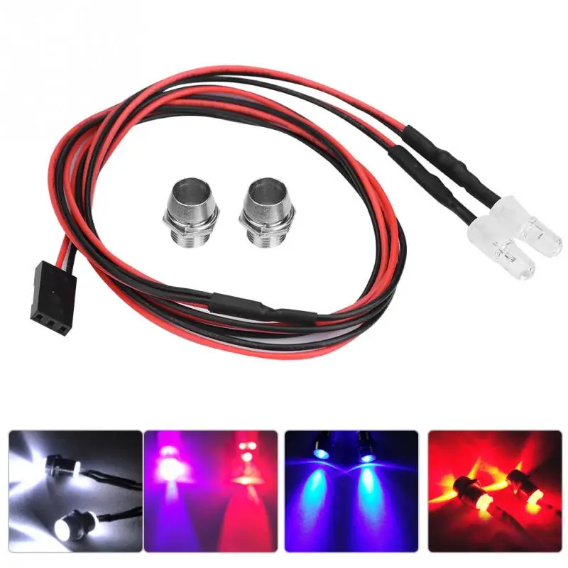 2PCS 5mm Headlights RC Accessory LED Lights for 1/10 Model Drift Car Vehicle 2019 Rubber + Plastic High simulation RC Accessory
2PCS 5mm Headlights RC Accessory LED Lights for 1/10 Model Drift Car Vehicle 2019 Rubber + Plastic High simulation RC Accessory