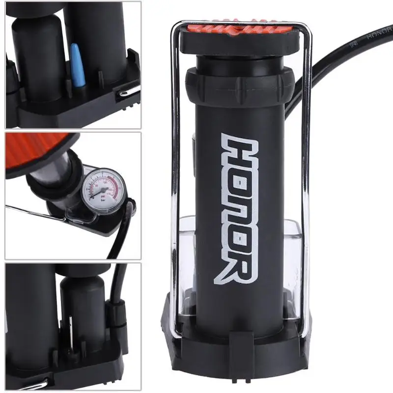 Mini Portable Portable Bicycle Tire Floor Pump High-pressure Foot Pump Bike MTB Tire Floor Inflator Foot Activated Floor Pump
Mini Portable Portable Bicycle Tire Floor Pump High-pressure Foot Pump Bike MTB Tire Floor Inflator Foot Activated Floor Pump