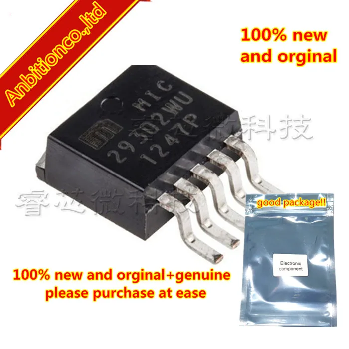 

10pcs 100% new original MIC29302BU MIC29302WU MIC29302 High-Current Low-Dropout Regulators TO263 in stock