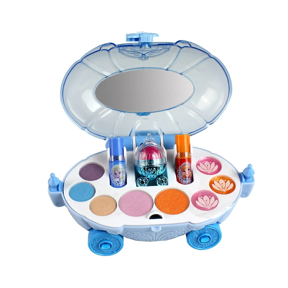 Girls Cosmetic Set Cartoon Small Cart Girls Make Up Case Beauty Cosmetic Set For Children
Girls Cosmetic Set Cartoon Small Cart Girls Make Up Case Beauty Cosmetic Set For Children