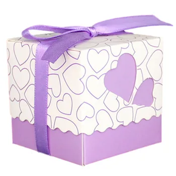 Practical Boutique 30pcs Love Heart Small Laser Cut Gift Candy Boxes Wedding Party Favor Candy Bags With Ribbon Decor, Purple
Practical Boutique 30pcs Love Heart Small Laser Cut Gift Candy Boxes Wedding Party Favor Candy Bags With Ribbon Decor, Purple