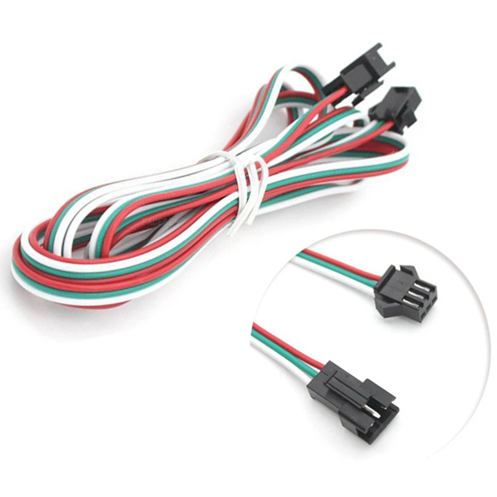 Wire SM2.54mm Useful LED Cable Female 3 Pin WS2811/WS2812 Adapter For Strip Light Extension Cable
Wire SM2.54mm Useful LED Cable Female 3 Pin WS2811/WS2812 Adapter For Strip Light Extension Cable