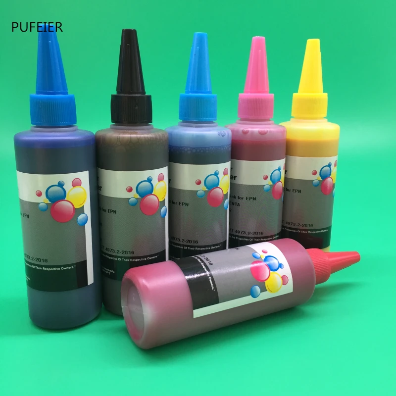 100ML x 6 Bottles T2421-T2426 T2431-T2436 Pigment Ink For Epson XP-750 XP-850 XP-950 XP750 XP850 XP950 Inkjet Printer
100ML x 6 Bottles T2421-T2426 T2431-T2436 Pigment Ink For Epson XP-750 XP-850 XP-950 XP750 XP850 XP950 Inkjet Printer
