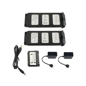 LeadingStar 2Pcs 7.4V 2800mah Lithium Battery with 2 in 1 Charger for MJX B5W Bugs 5W F20 4 Axis Aircraft Battery Remote Drone
LeadingStar 2Pcs 7.4V 2800mah Lithium Battery with 2 in 1 Charger for MJX B5W Bugs 5W F20 4 Axis Aircraft Battery Remote Drone
