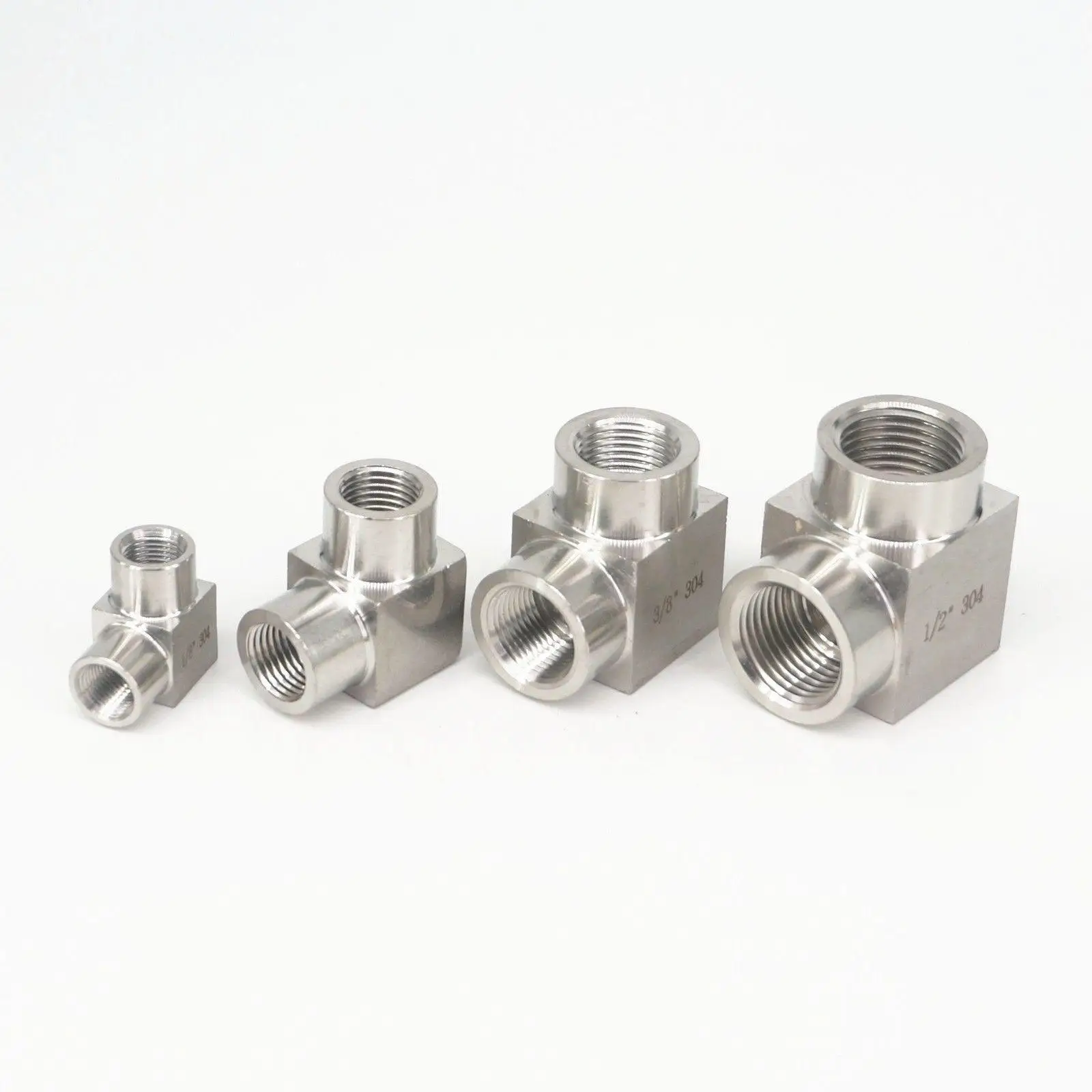 1/8" 1/4" 3/8" 1/2" 3/4" 1" BSP Eqaul Female Elbow 90 Deg 304 Stainless Steel Pipe Fitting Adapter Connector Pressure 2.5 Mpa
1/8" 1/4" 3/8" 1/2" 3/4" 1" BSP Eqaul Female Elbow 90 Deg 304 Stainless Steel Pipe Fitting Adapter Connector Pressure 2.5 Mpa