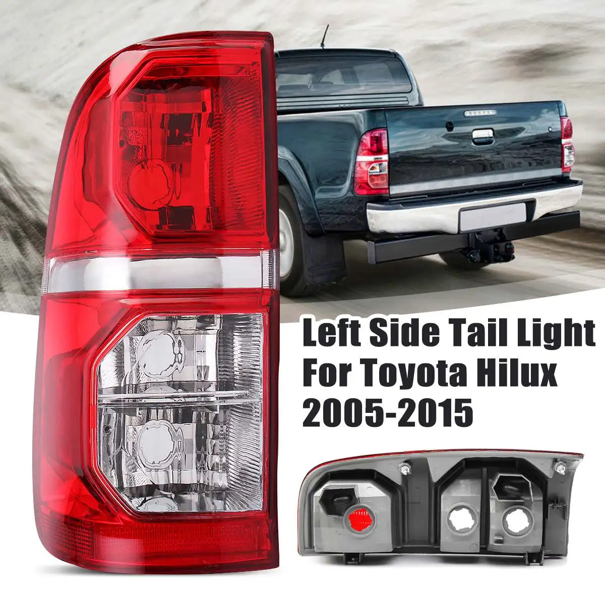 1pcs 2pcs Tail Rear Light brake Warning lamp No Bulb Red Rear Tail Light Brake Lamp For Toyota Hilux 2005-2015 Car styling
1pcs 2pcs Tail Rear Light brake Warning lamp No Bulb Red Rear Tail Light Brake Lamp For Toyota Hilux 2005-2015 Car styling