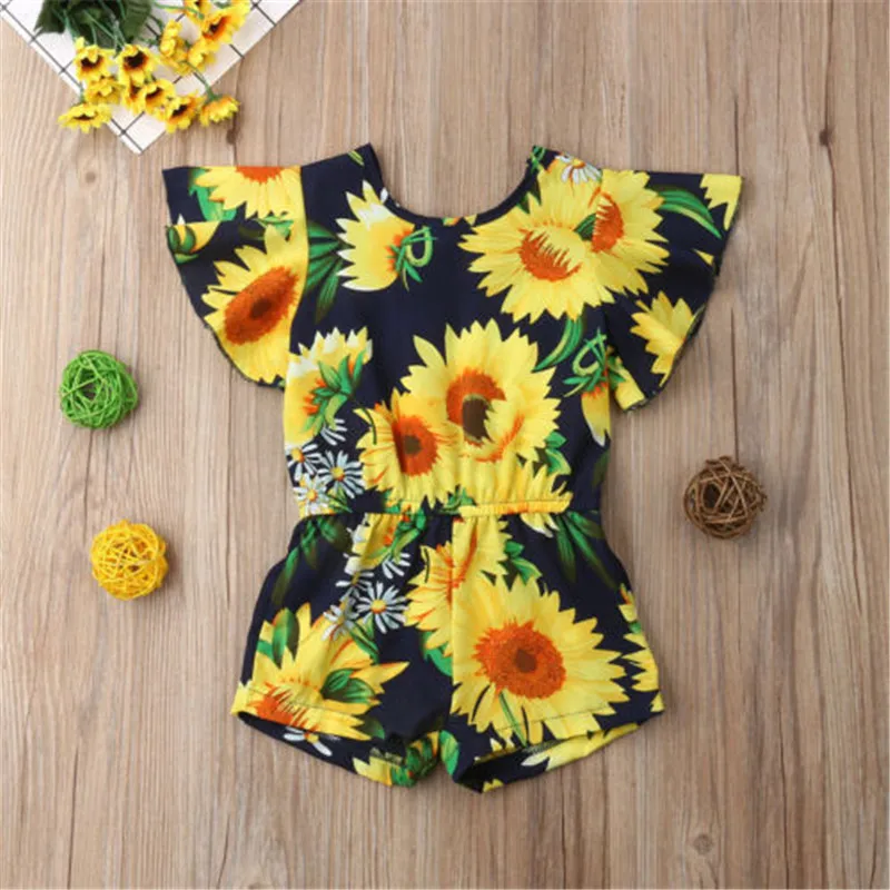 Baby Girls clothes Polyester round neck short sleeve casual Rompers Flower print kids Toddler newborn Jumpsuit one pieces
Baby Girls clothes Polyester round neck short sleeve casual Rompers Flower print kids Toddler newborn Jumpsuit one pieces