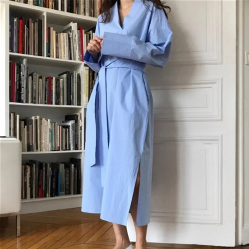DEAT 2019 New Fashion Spring Korean Suit-dress Skirt Long Sleeve V-neck Pullover Shirt Female Vestidos MC060
DEAT 2019 New Fashion Spring Korean Suit-dress Skirt Long Sleeve V-neck Pullover Shirt Female Vestidos MC060