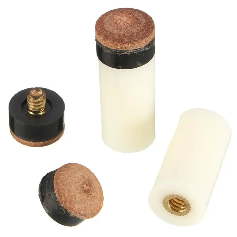 10PCs/set Screw On Cue Tips For Replacement Parts Stick Repair Tool Billiard Pool Cue Stick and Snooker Cue for Snooker 10mm
10PCs/set Screw On Cue Tips For Replacement Parts Stick Repair Tool Billiard Pool Cue Stick and Snooker Cue for Snooker 10mm
