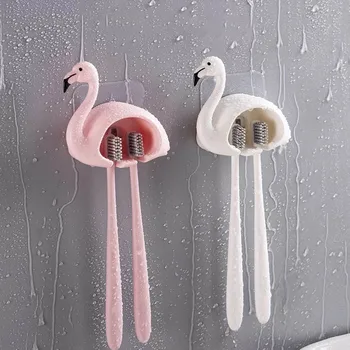 Toothbrush Holder Sucker Flamingo Shaped Bathroom Accessories 2 Position 1Pcs Cute Wall Mount Toothbrush Rack Organizer
Toothbrush Holder Sucker Flamingo Shaped Bathroom Accessories 2 Position 1Pcs Cute Wall Mount Toothbrush Rack Organizer