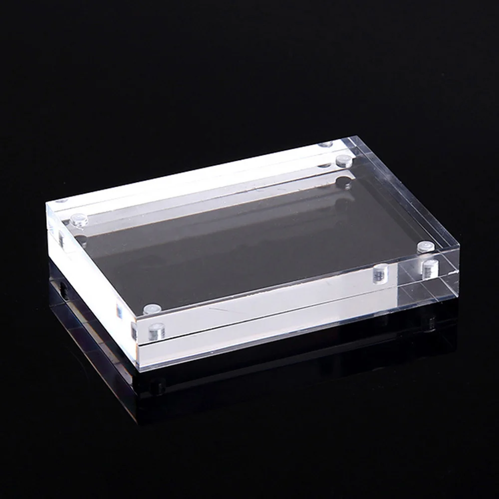 1pc Brand New Small Freestanding Polished High Clear Acrylic Magnetic Picture Photo Frame High Quality Suitable For Home
1pc Brand New Small Freestanding Polished High Clear Acrylic Magnetic Picture Photo Frame High Quality Suitable For Home