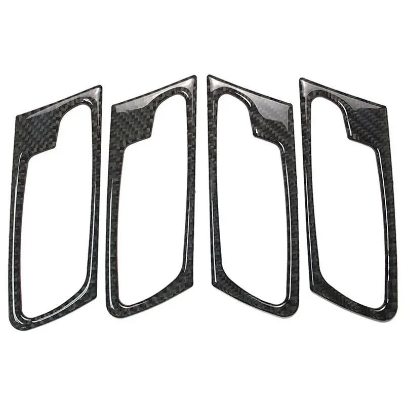 Carbon Fiber Car Interior Door Handle Cover Trim Door Bowl Stickers Decoration For BMW E70 E71 X5 X6 2008-2013 2014 Accessorie
Carbon Fiber Car Interior Door Handle Cover Trim Door Bowl Stickers Decoration For BMW E70 E71 X5 X6 2008-2013 2014 Accessorie