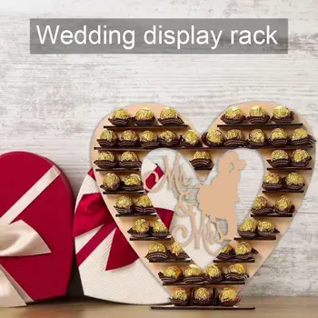 Wooden Chocolate Candies Display Stand Heart Shaped Decoration for Wedding Bridal Showers Anniversary Celebrations Mother's Day
Wooden Chocolate Candies Display Stand Heart Shaped Decoration for Wedding Bridal Showers Anniversary Celebrations Mother's Day