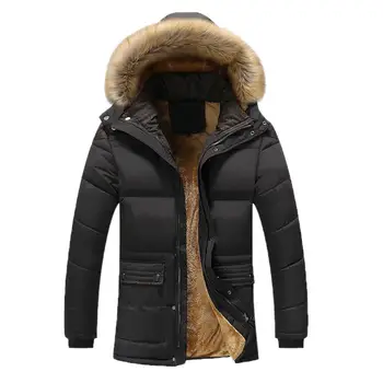 Brand Design Men Winter Warm Thick Plush Collar Hooded Jacket Male Casual Fleece Lined Coat Parka Outerwear Clothing with Pocket
Brand Design Men Winter Warm Thick Plush Collar Hooded Jacket Male Casual Fleece Lined Coat Parka Outerwear Clothing with Pocket
