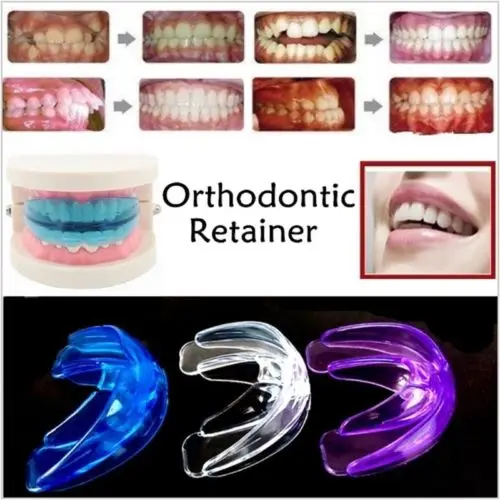 Dental Orthodontic Teeth Corrector Braces Tooth Retainer Straighten Tool Invisible Braces Teeth Tray With Box Random Color
Dental Orthodontic Teeth Corrector Braces Tooth Retainer Straighten Tool Invisible Braces Teeth Tray With Box Random Color