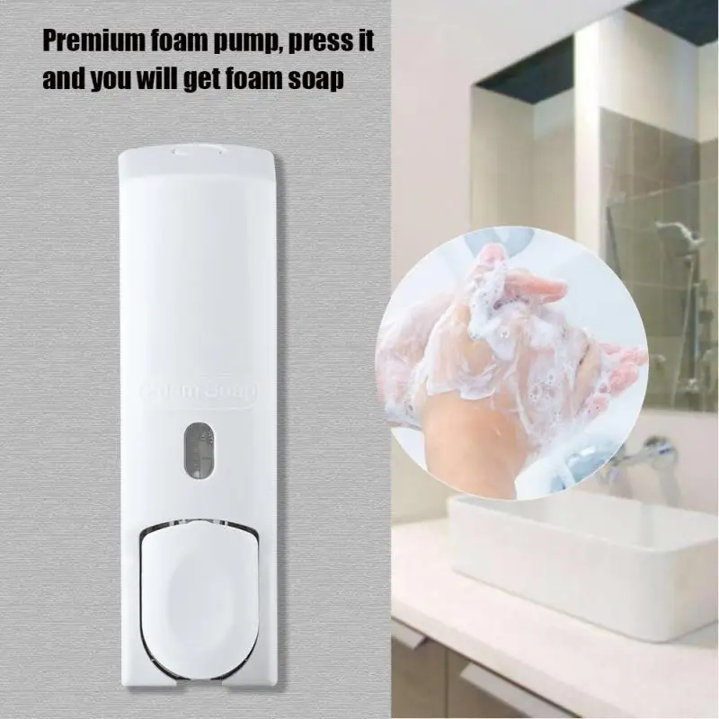600ml Manual Foam Soap Liquid Dispenser Wall Mount Sanitizer Shampoo Soap Bottle Lotion Pump Container for Bathroom Washroom
600ml Manual Foam Soap Liquid Dispenser Wall Mount Sanitizer Shampoo Soap Bottle Lotion Pump Container for Bathroom Washroom