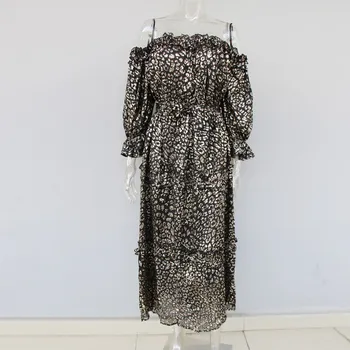Women's Off Shoulder Dresses Summer Slash Neck Puff Long Sleeve Floor Length Polka Dot Dress
Women's Off Shoulder Dresses Summer Slash Neck Puff Long Sleeve Floor Length Polka Dot Dress