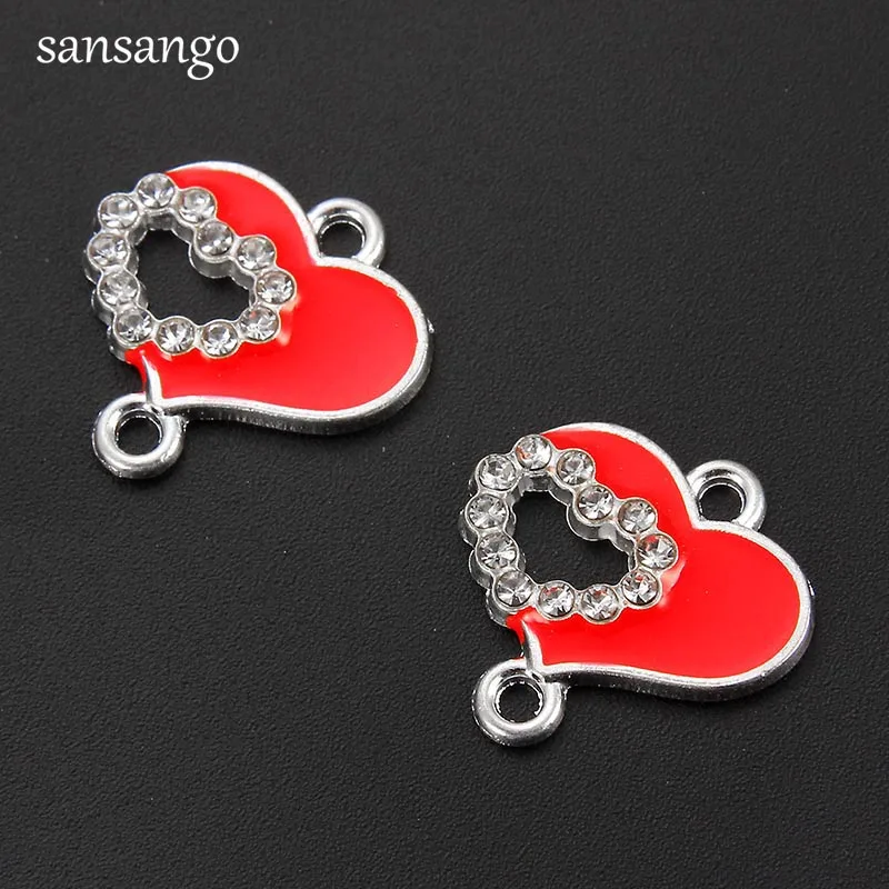 New 10pcs Multi-Style Crystal Dolphin Animal Heart Charm Pendants Connector For Jewelry DIY Bracelet Earrings Accessories
New 10pcs Multi-Style Crystal Dolphin Animal Heart Charm Pendants Connector For Jewelry DIY Bracelet Earrings Accessories