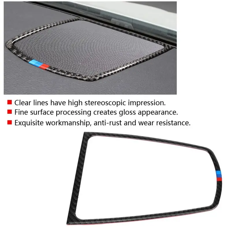 Carbon Fiber Car Styling Interior Audio Speaker Frame Trim for BMW F10 5 series 2011 2012 2013 2014 2015 2016 2017
Carbon Fiber Car Styling Interior Audio Speaker Frame Trim for BMW F10 5 series 2011 2012 2013 2014 2015 2016 2017