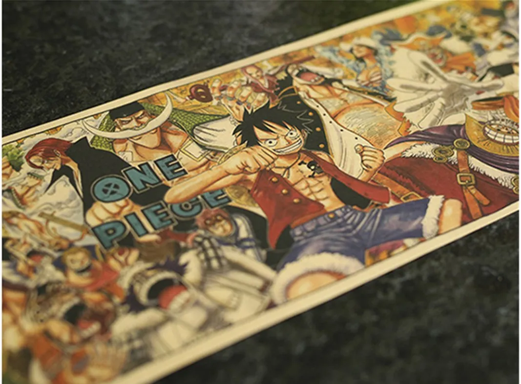 One Piece Action Figure Wanted Poster Craft Print Wall Sticker Vintage Paper Anime One Piece Posters Luffy Wanted Decoration
One Piece Action Figure Wanted Poster Craft Print Wall Sticker Vintage Paper Anime One Piece Posters Luffy Wanted Decoration