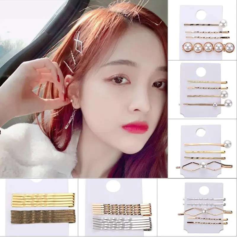 1 Set New Fashion Pearl Alloy Hair Clips Hairpin Headbands Headdress Accessories Women Girls Beauty Hair Styling Tools
1 Set New Fashion Pearl Alloy Hair Clips Hairpin Headbands Headdress Accessories Women Girls Beauty Hair Styling Tools