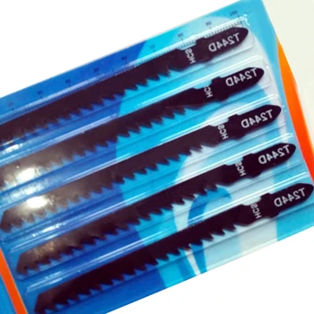 T244D Hacksaw Jig Saw Blade Set 5Pcs Alloy Steel Saw Blade DIY Cutting Tool For Woodworking Hard Wood Curve Cut For Home DIY
T244D Hacksaw Jig Saw Blade Set 5Pcs Alloy Steel Saw Blade DIY Cutting Tool For Woodworking Hard Wood Curve Cut For Home DIY