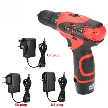12V Rechargeable Lithium Battery Hand Cordless Electric Drill Screwdriver Kit New Hot
12V Rechargeable Lithium Battery Hand Cordless Electric Drill Screwdriver Kit New Hot