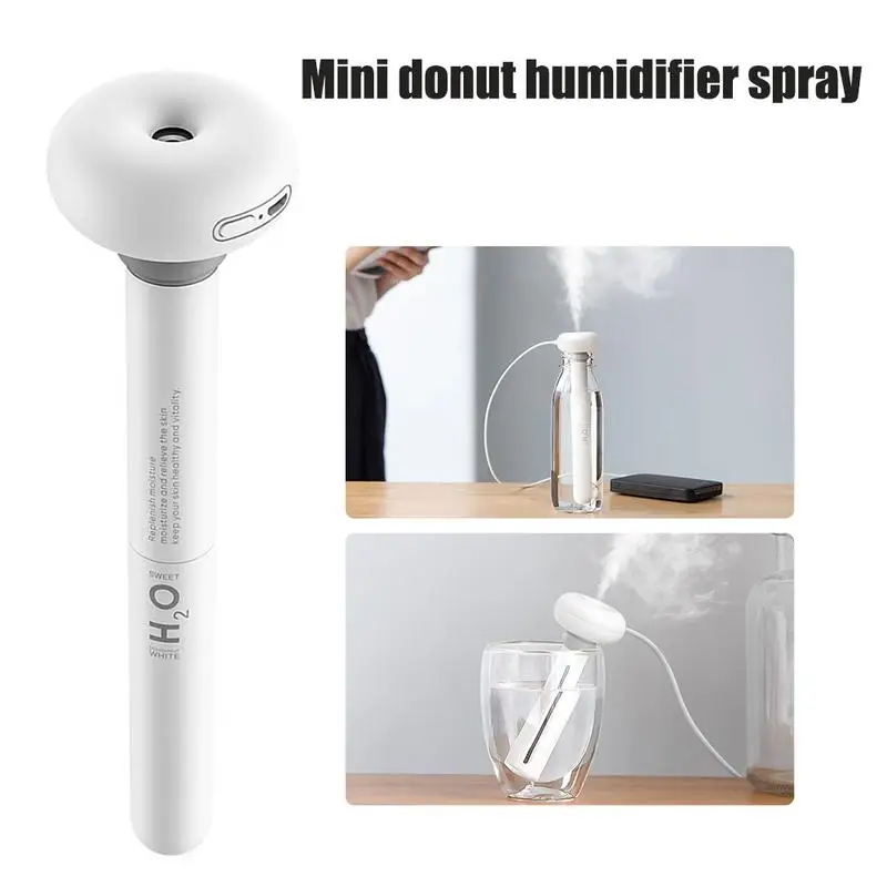 Practical Humidifier Universal Mini Donut Humidifier Spray USB Travel Portable Innovative Mineral Water Bottle Humidifier
Practical Humidifier Universal Mini Donut Humidifier Spray USB Travel Portable Innovative Mineral Water Bottle Humidifier