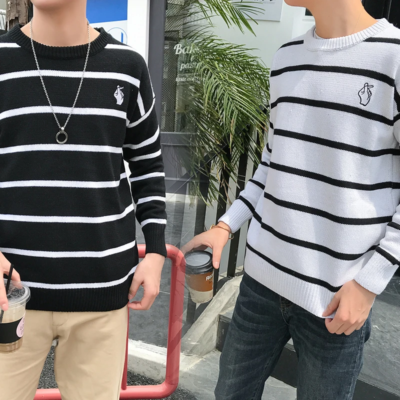 19 New Man Round Neck Knitting Unlined Garment Sweater Loose Coat Teenagers Student Male Rendering Men's Wear Best Hip Hop Black
19 New Man Round Neck Knitting Unlined Garment Sweater Loose Coat Teenagers Student Male Rendering Men's Wear Best Hip Hop Black