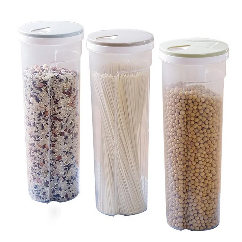 Kitchenware Storage Bottle Pasta Storage Box Packed Noodle Box Plastic Grains Storage Tanks Freshness Sealed Storage Containers
Kitchenware Storage Bottle Pasta Storage Box Packed Noodle Box Plastic Grains Storage Tanks Freshness Sealed Storage Containers