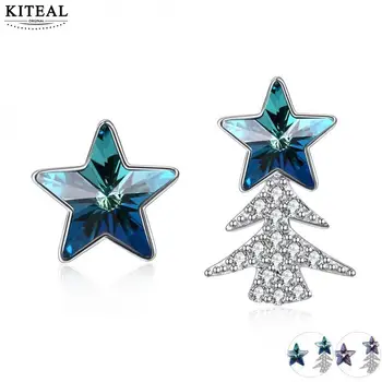 Best Xmas gift 100% 925 Sterling Silver women earring stars Christmas tree zircon sterling jewelry brincos de festa Gift for her
Best Xmas gift 100% 925 Sterling Silver women earring stars Christmas tree zircon sterling jewelry brincos de festa Gift for her